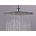 Rociador de ducha redondo de 25 cm modelo RDAR - Imagen 1