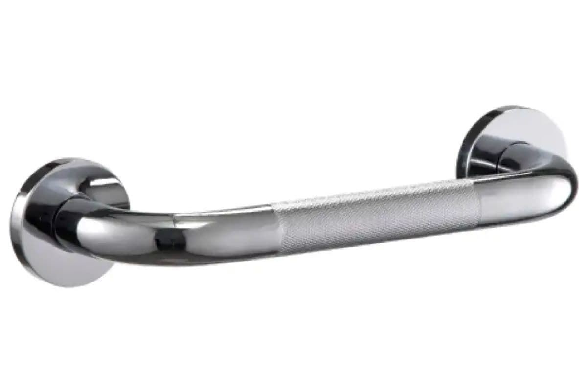 Asa de seguridad 31 cm antideslizante serie CORE acabado cromo - Imagen 1