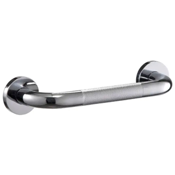 Asa de seguridad 31 cm antideslizante serie CORE acabado cromo - Imagen 1