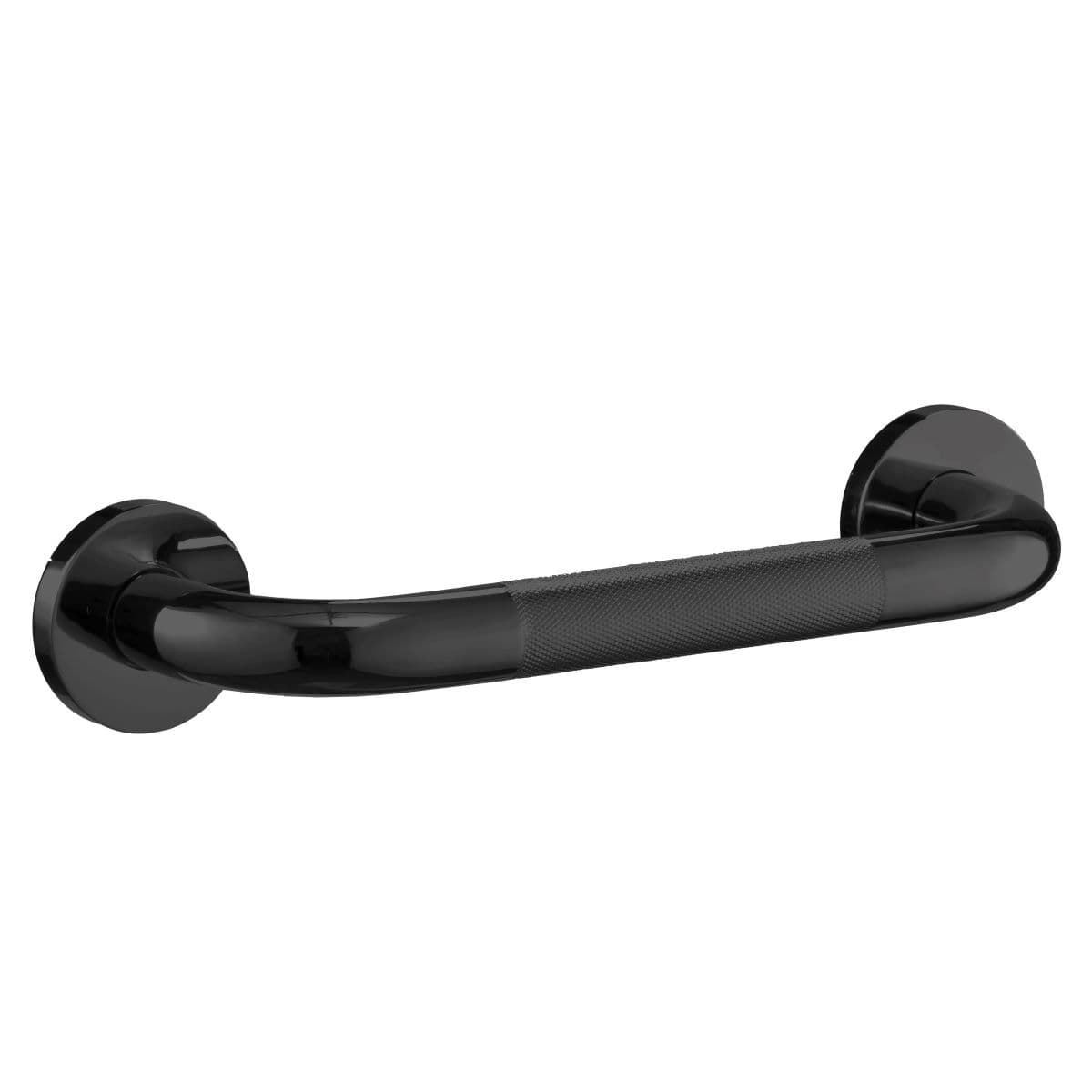 Asa de seguridad 31 cm antideslizante serie CORE acabado negro mate - Imagen 1