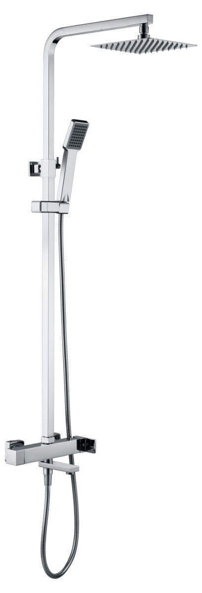 Barra de bañera monomando serie FIYI acabado cromo - Imagen 2