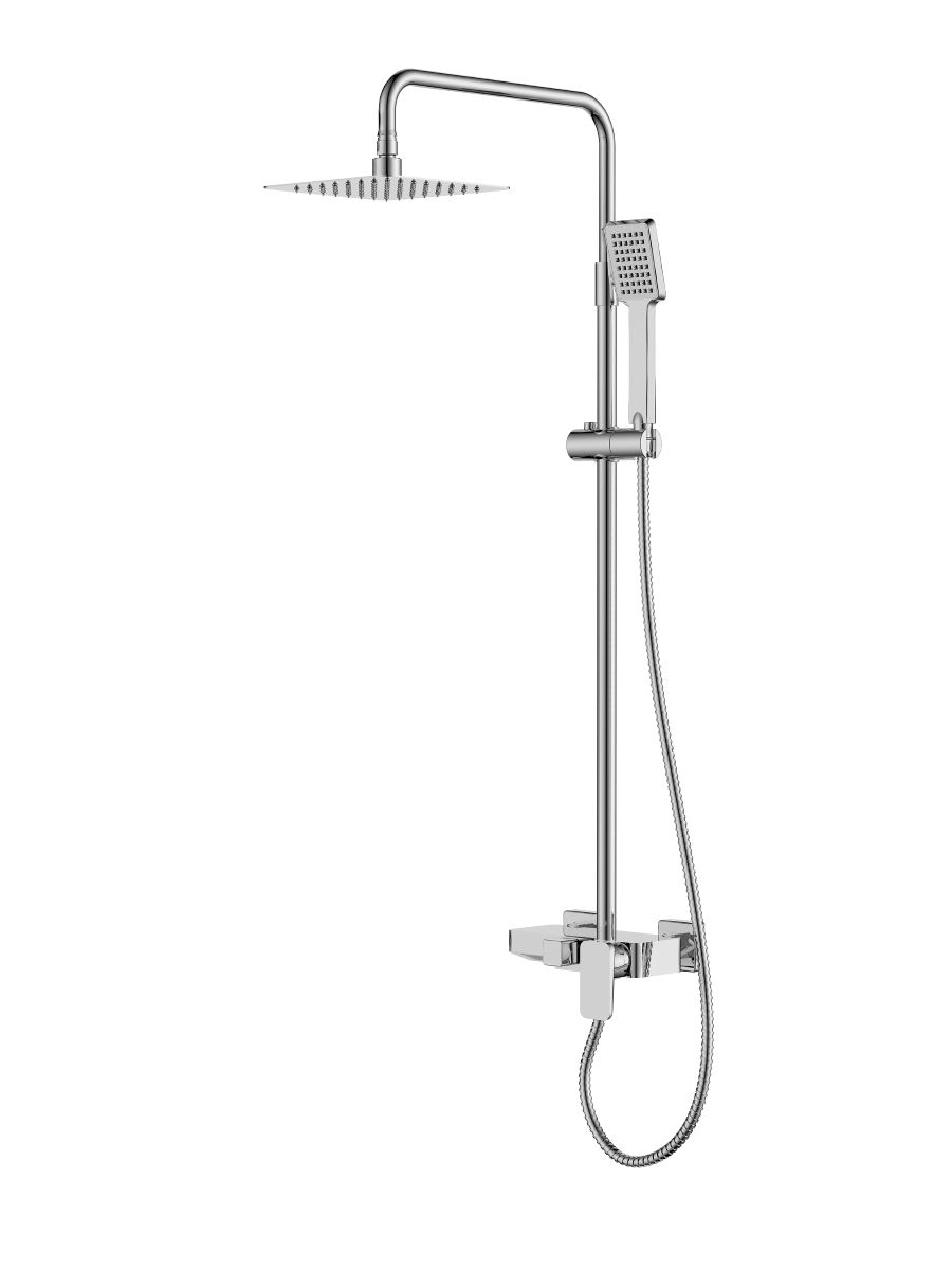 Barra de bañera monomando serie SAONA acabado cromo - Imagen 4