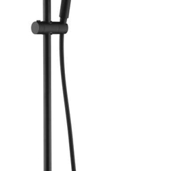 Barra de bañera Termostática serie LINE acabado negro mate - Imagen 2