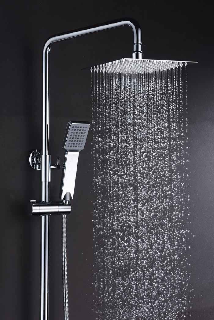 Barra de ducha monomando serie ART acabado cromo - Imagen 2