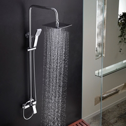 Barra de ducha monomando serie BALI acabado cromo - Imagen 1