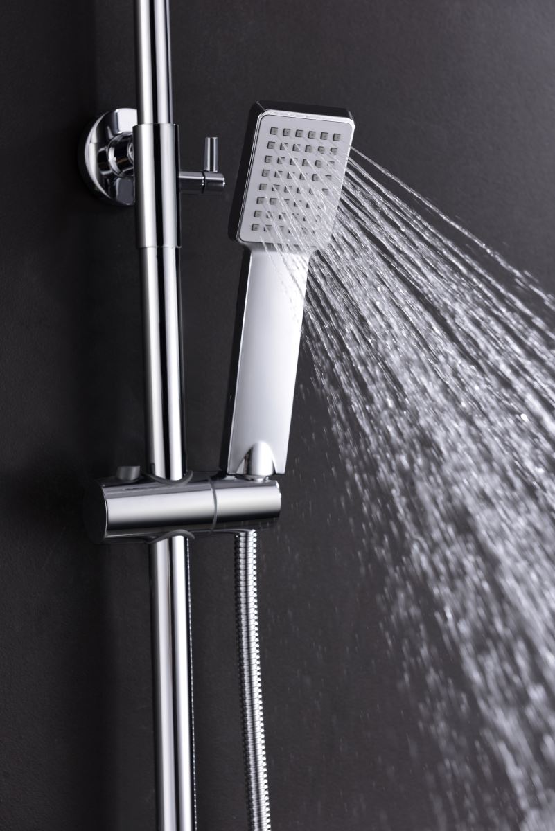 Barra de ducha monomando serie BALI acabado cromo - Imagen 4