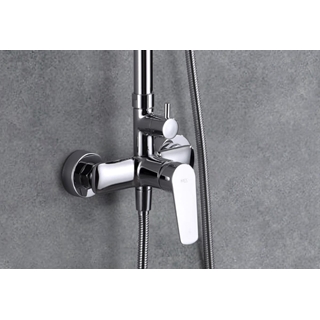 Barra de ducha monomando serie BELGICA acabado cromado - Imagen 2