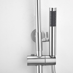 Barra de ducha monomando serie DELOS acabado acero S.316 - Imagen 2
