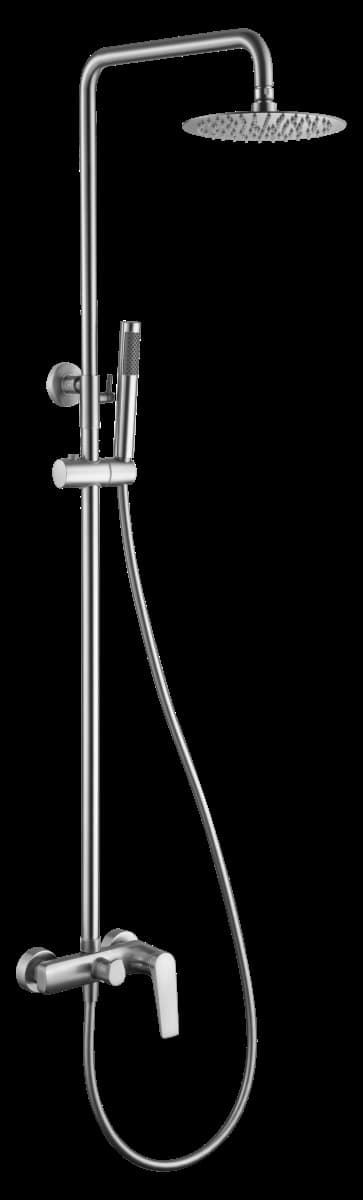 Barra de ducha monomando serie DELOS acabado acero S.316 - Imagen 5