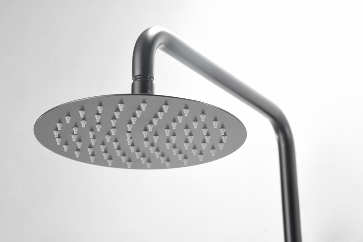 Barra de ducha monomando serie DELOS acabado black gun metal - Imagen 2