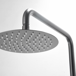 Barra de ducha monomando serie DELOS acabado black gun metal - Imagen 2