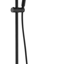 Barra de ducha monomando serie LINE acabado negro mate - Imagen 2