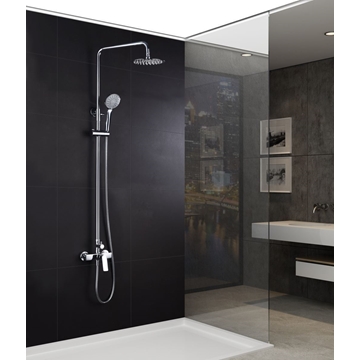 Barra de ducha monomando serie LUXOR acabado cromo - Imagen 1