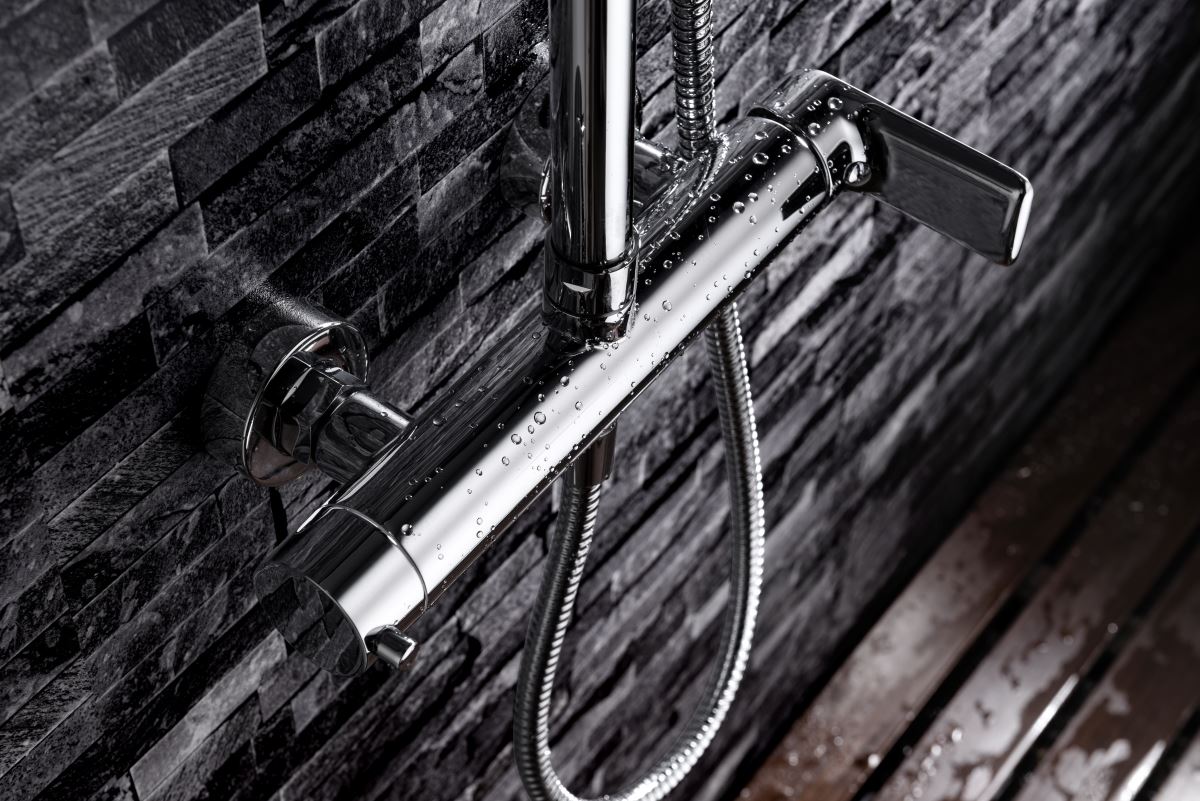 Barra de ducha monomando serie NASSAU acabado cromo - Imagen 2