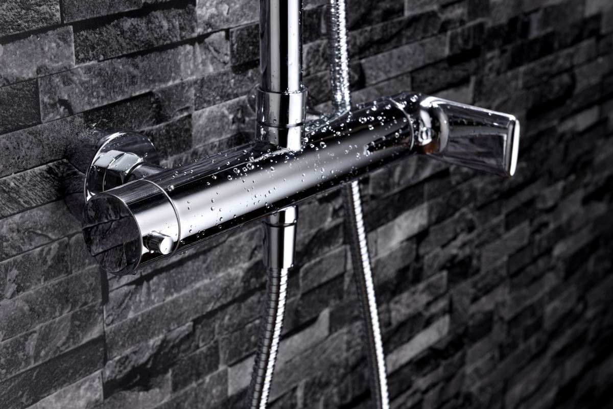 Barra de ducha monomando serie NASSAU acabado cromo - Imagen 3