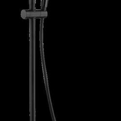 Barra de ducha monomando serie OLIMPO acabado negro mate - Imagen 1