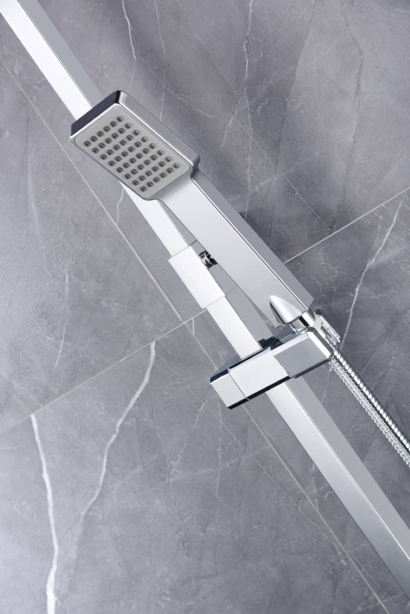 Barra de ducha monomando serie PISA acabado cromo - Imagen 3