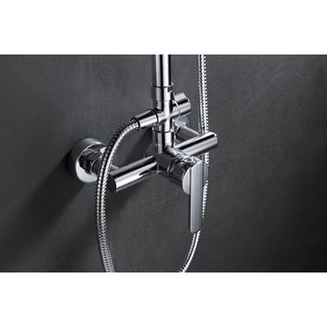 Barra de ducha monomando serie ROMA acabado cromo - Imagen 2