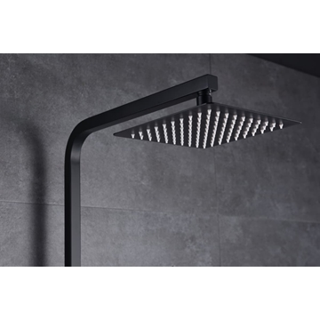 Barra de ducha monomando serie SUECIA acabado negro mate - Imagen 2