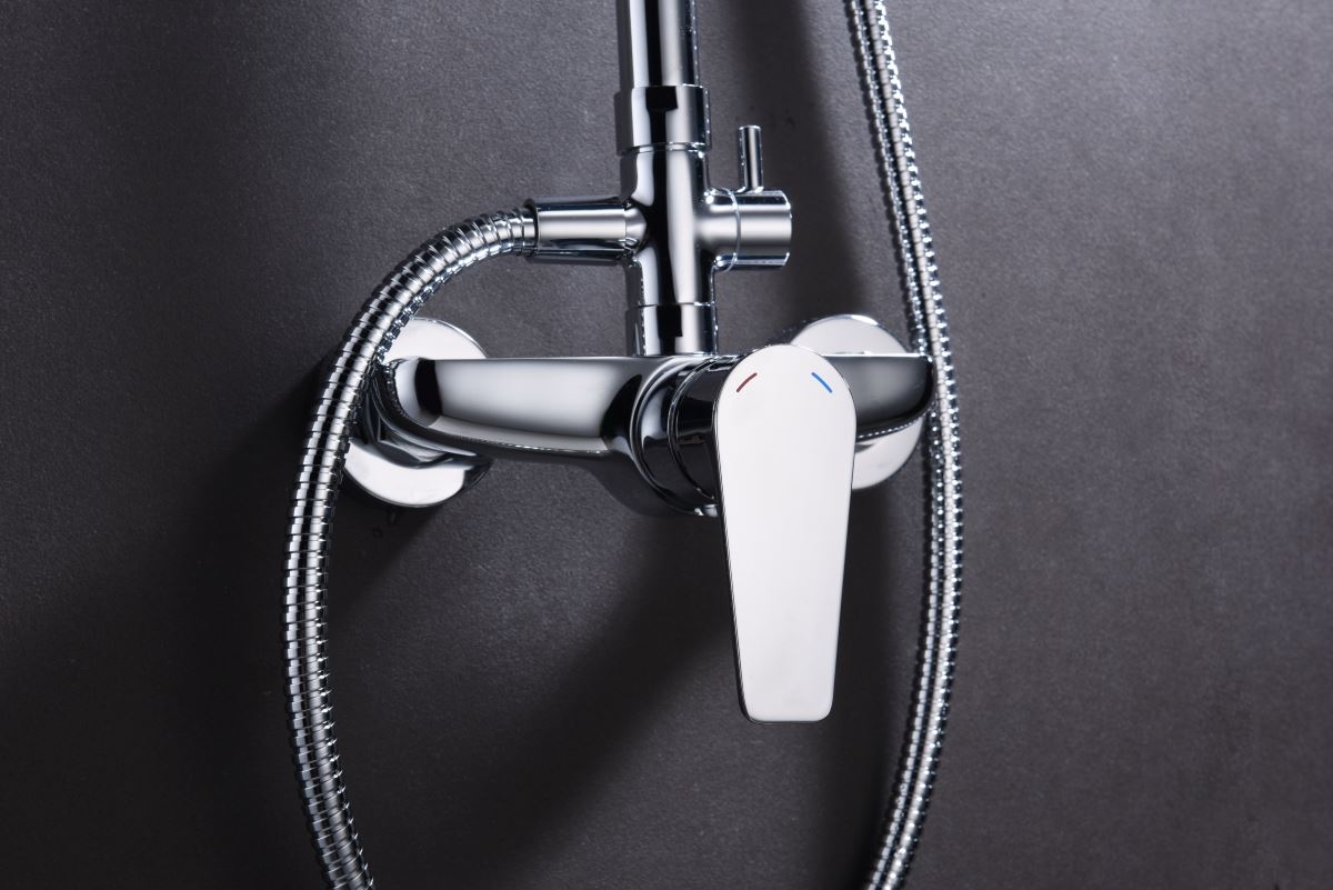 Barra de ducha monomando serie TEIDE acabado cromo - Imagen 3