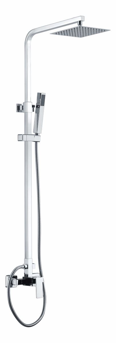 Barra de ducha monomando serie VALENCIA acabado cromo - Imagen 2
