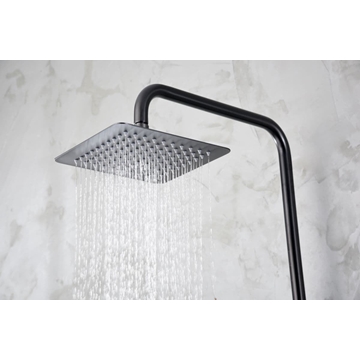 Barra de ducha Termostática serie ART acabado black gun metal - Imagen 2