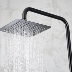 Barra de ducha Termostática serie ART acabado negro gun metal - Imagen 2