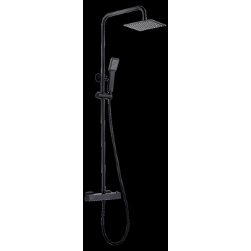 Barra de ducha Termostática serie ART acabado negro mate - Imagen 2