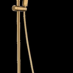 Barra de ducha Termostática serie ART acabado oro cepillado - Imagen 2