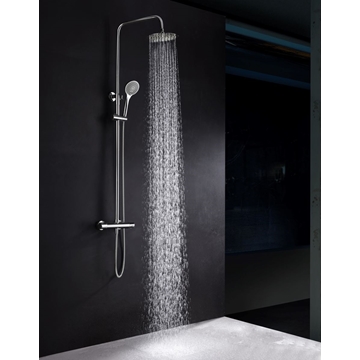 Barra de ducha termostatica serie CRETA acabado cromo - Imagen 2