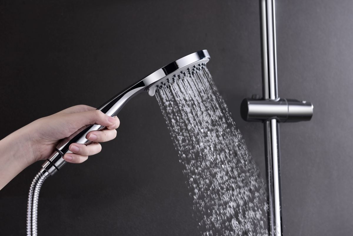 Barra de ducha termostatica serie CRETA acabado cromo - Imagen 6