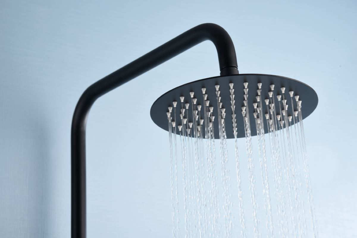 Barra de ducha termostatica serie ECO-KENT acabado negro mate - Imagen 4