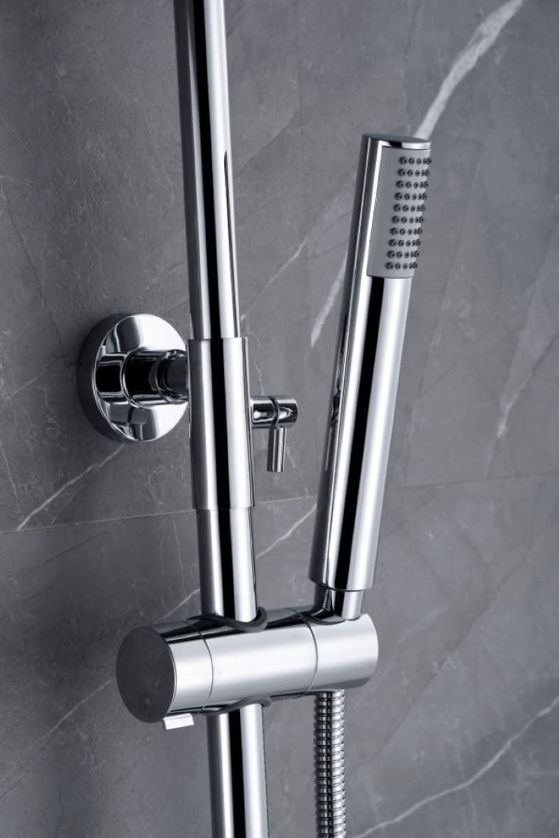 Barra de ducha termostatica serie GENOVA acabado cromo - Imagen 3