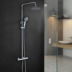 Barra de ducha termostatica serie KENT acabado cromo - Imagen 2