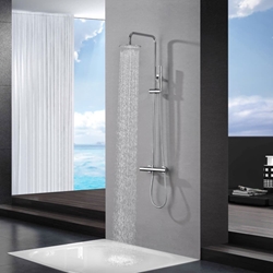 Barra de ducha Termostática serie MONZA acabado cromo - Imagen 1