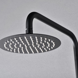 Barra de ducha termostatica serie MONZA acabado negro mate - Imagen 2