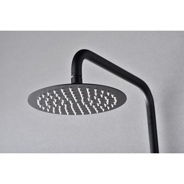 Barra de ducha termostatica serie MONZA acabado negro mate - Imagen 2