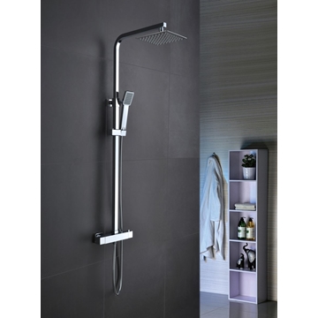 Barra de ducha termostatica serie VIGO acabado cromo - Imagen 1