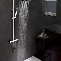 Barra de ducha termostatica serie VIGO acabado cromo - Imagen 2