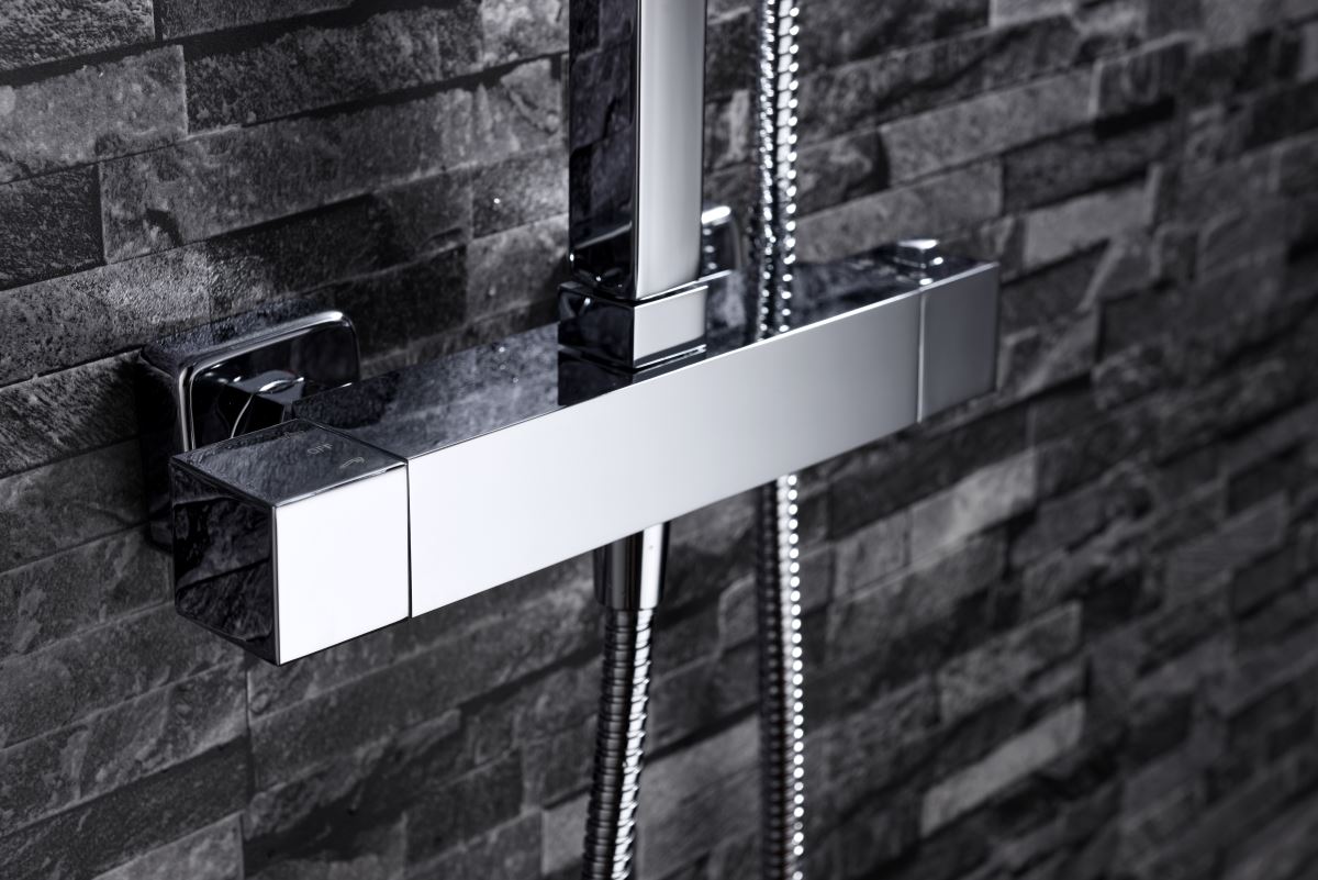 Barra de ducha termostatica serie VIGO acabado cromo - Imagen 5