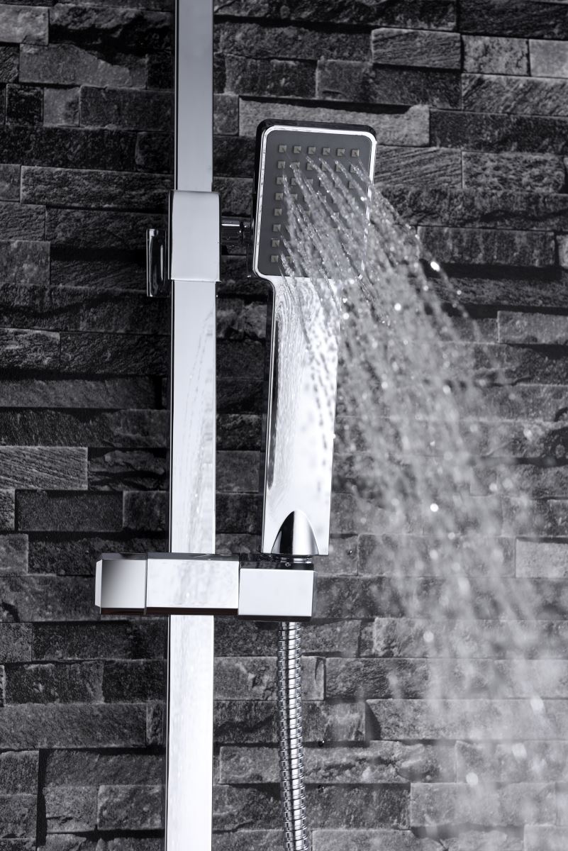 Barra de ducha termostatica serie VIGO acabado cromo - Imagen 6