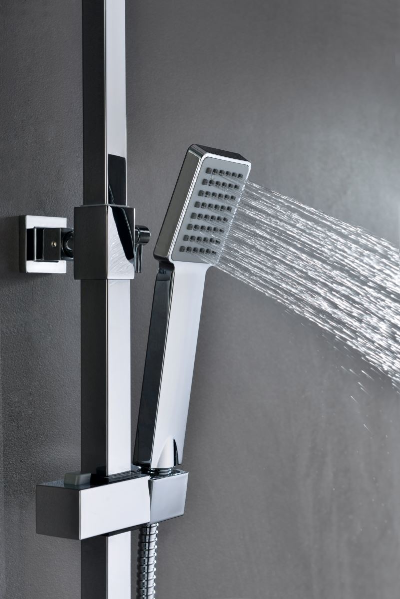 Barra de ducha termostatica serie VIGO acabado cromo - Imagen 7