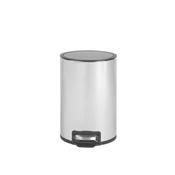 Cubo de pedal 5 L soft close acabado cromo - Imagen 1