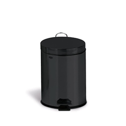Cubo de pedal 5 L soft close acabado negro mate - Imagen 2