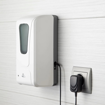 Dispensador automático a pared 600 ml. acabado blanco - Imagen 1