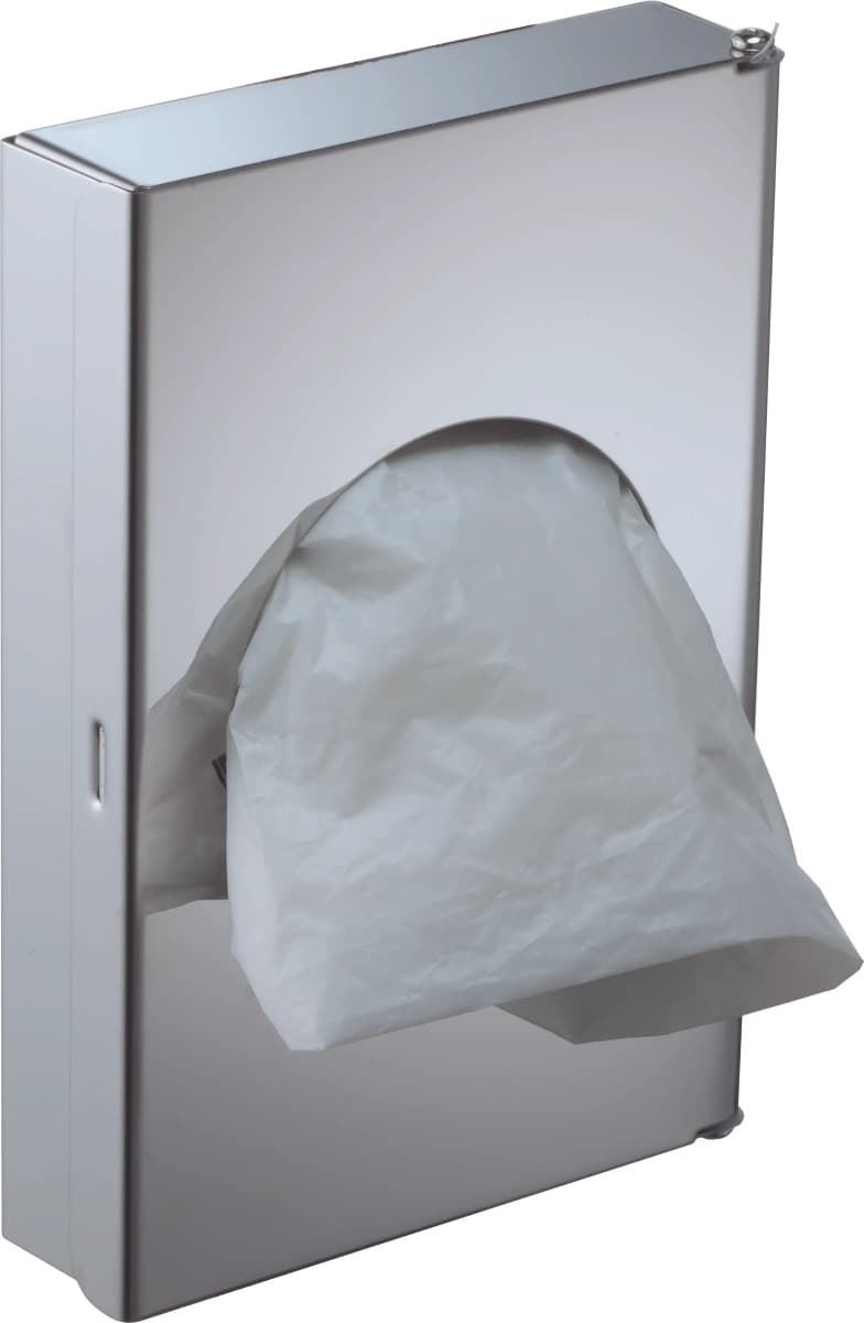 Dispensador de bolsas acabado pulido brillo - Imagen 1