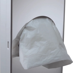 Dispensador de bolsas acabado pulido brillo - Imagen 1