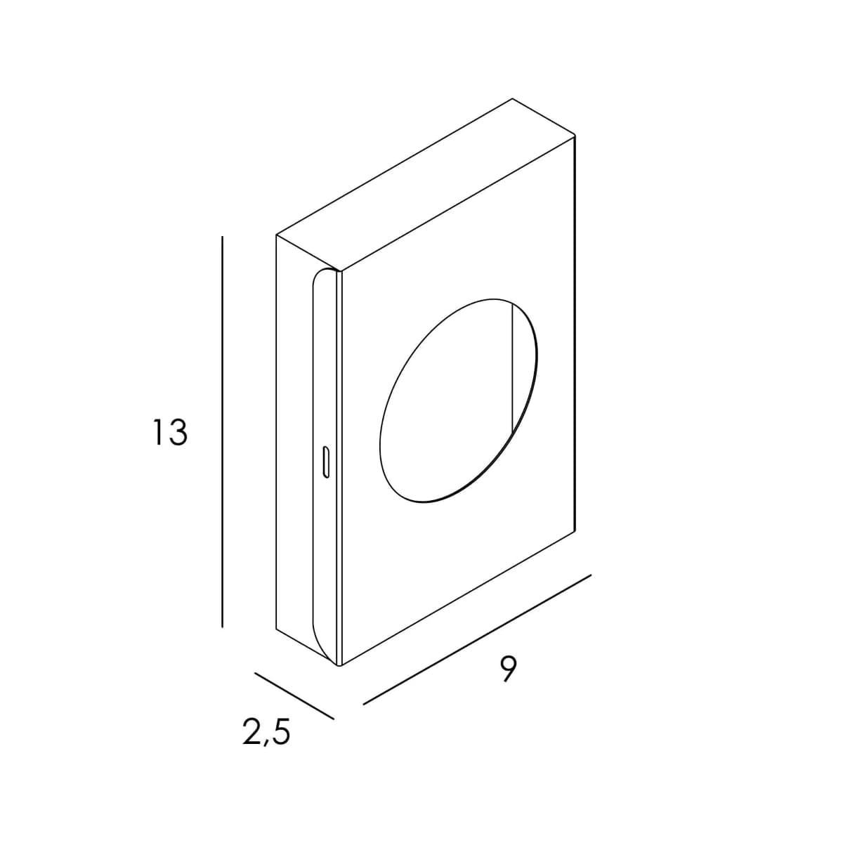 Dispensador de bolsas acabado pulido brillo - Imagen 2