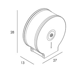 Dispensador de papel higienico - Imagen 2