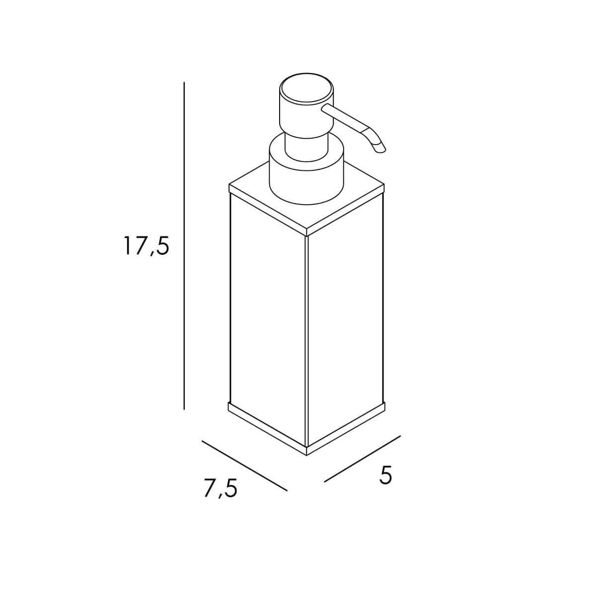 Dispensador de sobremesa serie SINTOR acabado cromo - Imagen 2